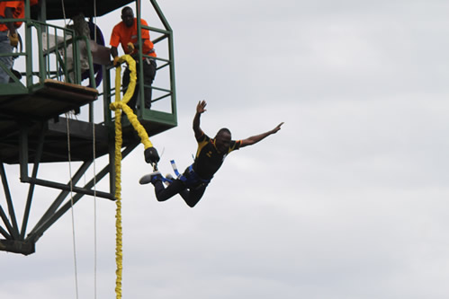 Bungee jumping Uganda